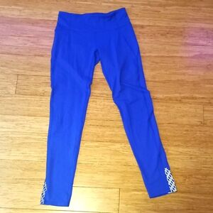 Vibrant Blue Leggings- Size S- Breathe by Body Glove